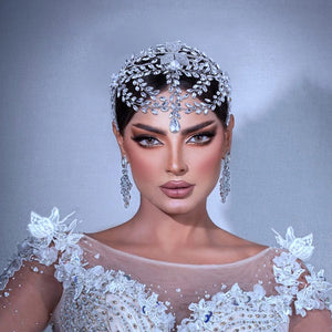Elegant Bride Rhinestone Headband Wedding Crown Bridal Hair Accessories