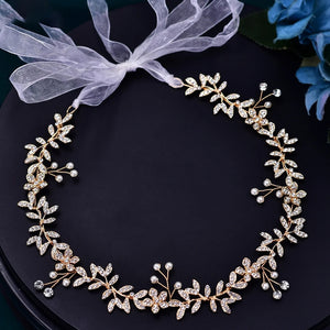Crystal Bridal Headband - Elegant Wedding Hair Accessory