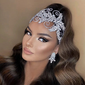 Crystal Headband Wedding Rhinestone Bridal Hair Ornament Wedding Hair Accessories
