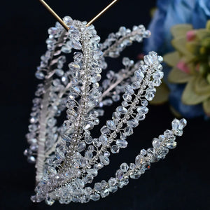Sparkling Rhinestone Bridal Hair Band Woman Dress Crystal Hair Accessories