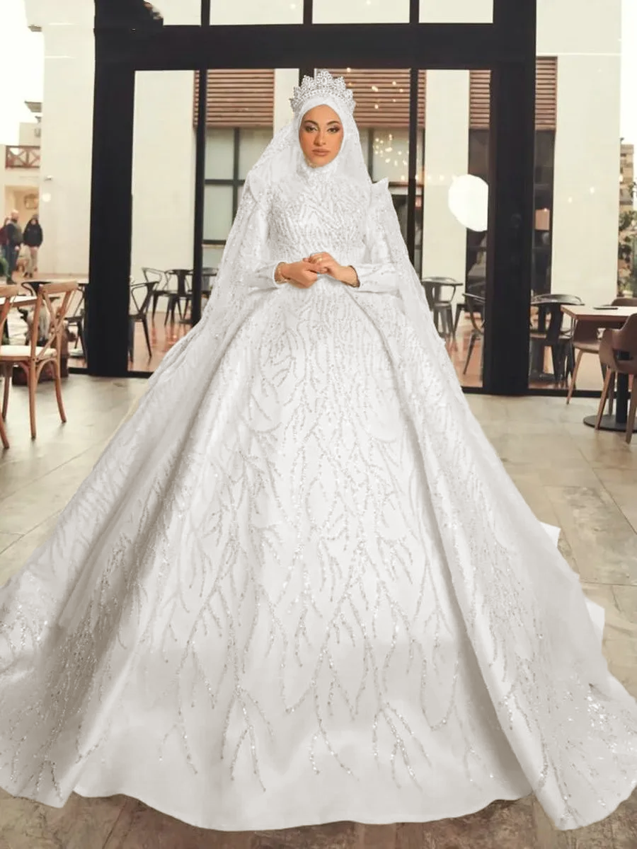 Arabic wedding dresses near me clearance