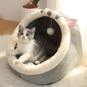 Cat Cave Bed Cozy Cushion