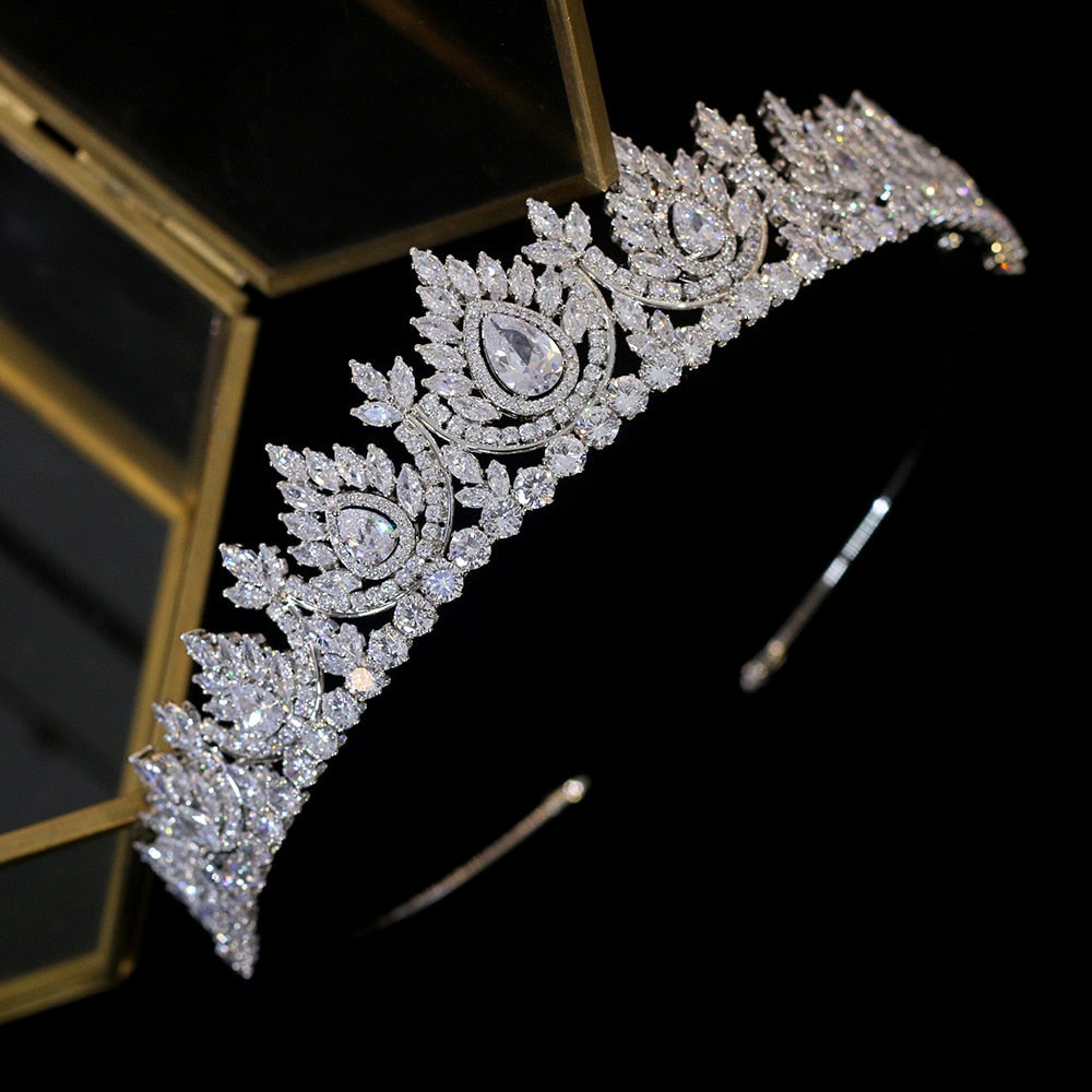 Bridal Crystal Crown Tiaras