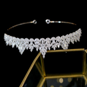 Luxury Crystal Bridal Crown Tiara