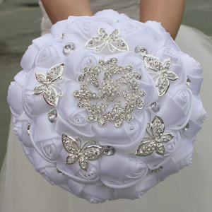 White Bridal Bouquet 16Styles