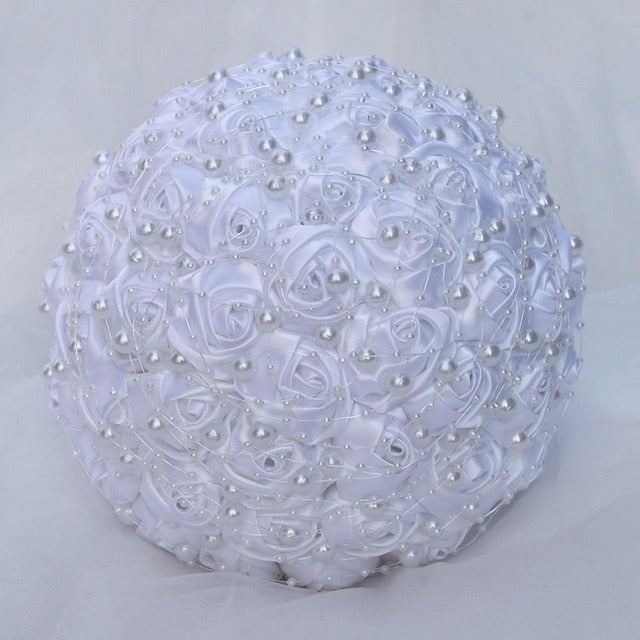 White Bridal Bouquet 16Styles