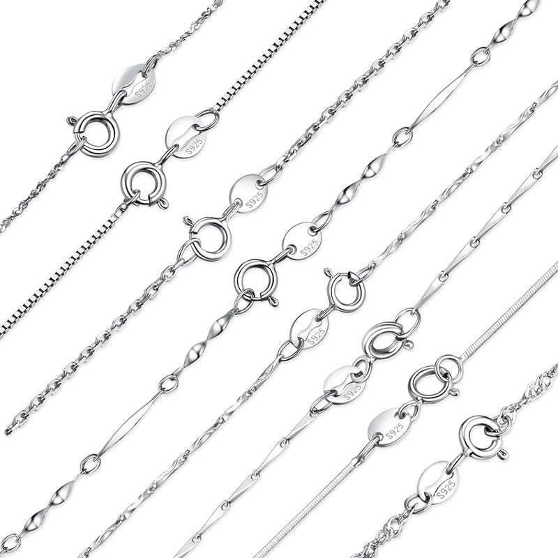 925 Sterling Silver Necklace Chain