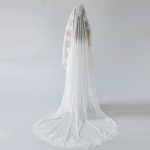 Cathedral Lace Bridal Veil