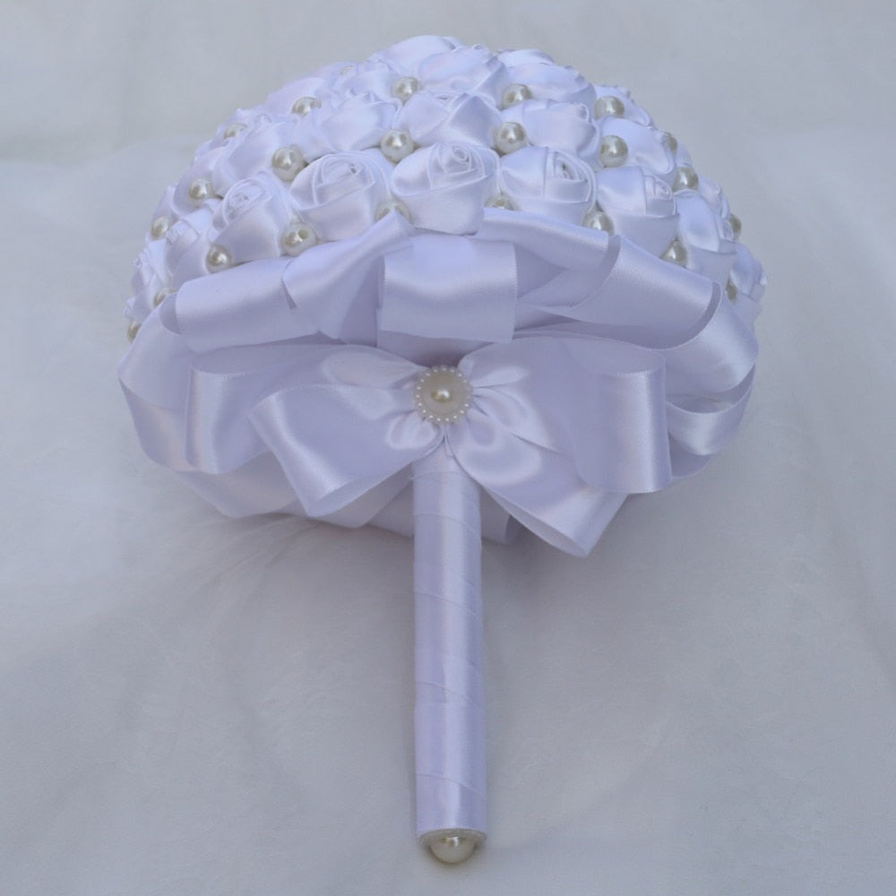 White Bridal Bouquet 16Styles