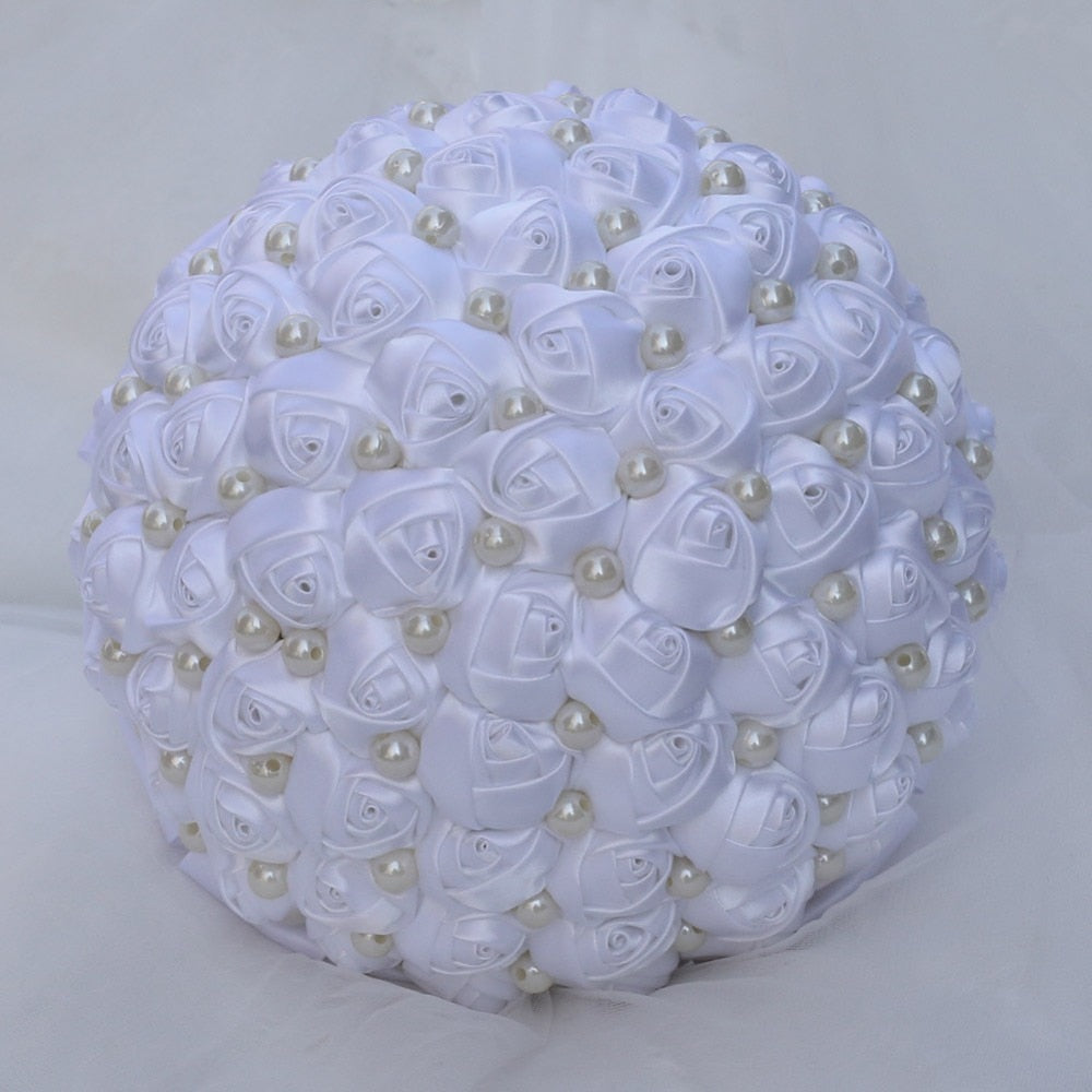 White Bridal Bouquet 16Styles