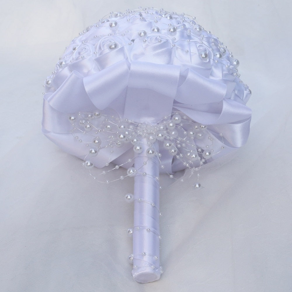 White Bridal Bouquet 16Styles