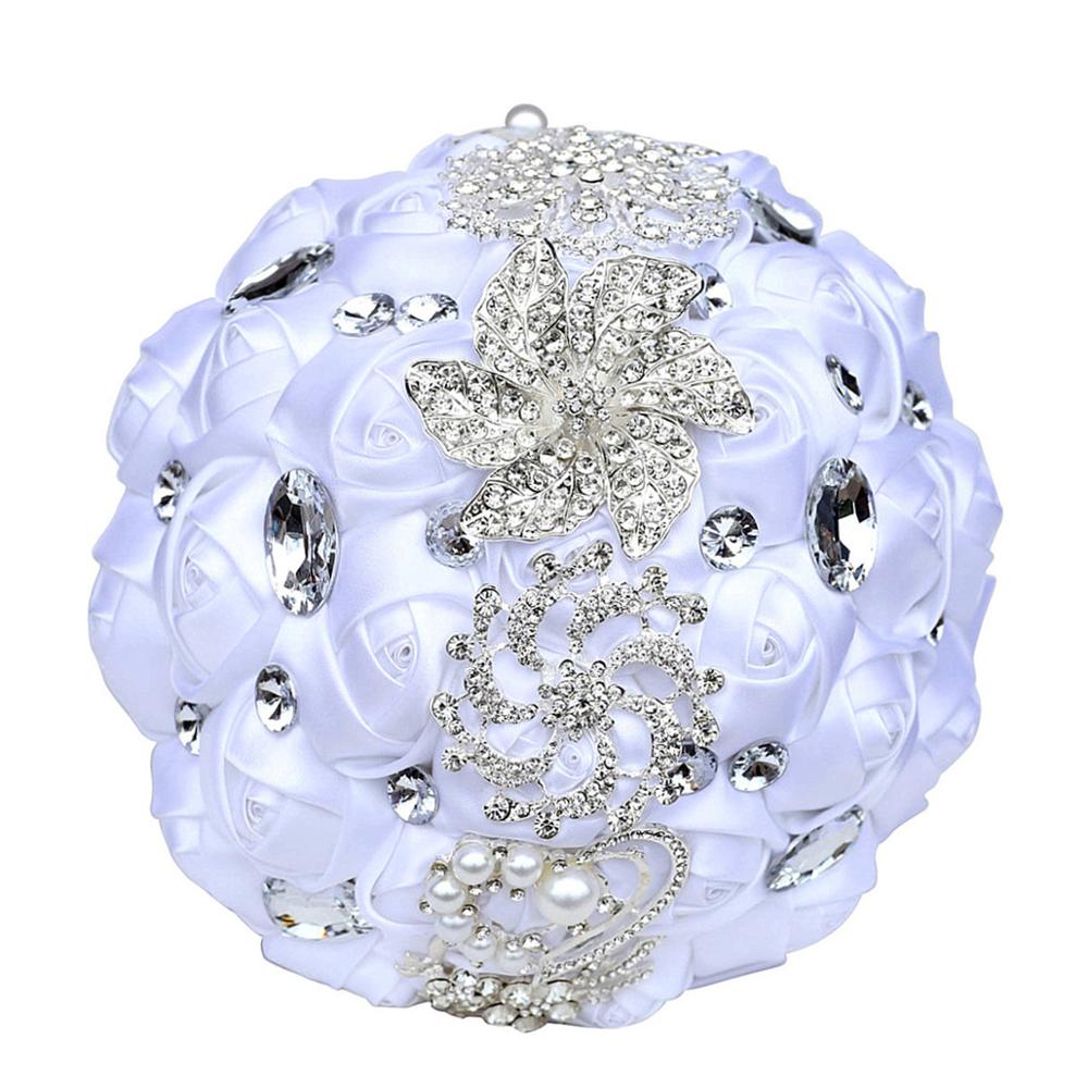 White Bridal Bouquet 16Styles