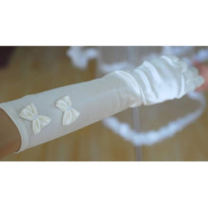 Bridal White Long Gloves