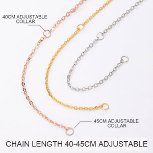 18K Rose and Yellow Gold Necklace Chain